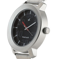 Men’s Brown Leather Strap Analog Watch | White Dial Premium Classic Wrist Watch