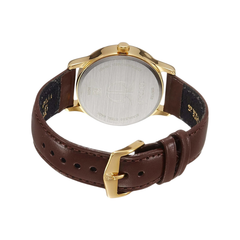 Men’s Black Dial Metal Strap Wrist Watch