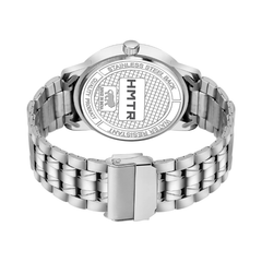 Men’s Black Dial Metal Strap Wrist Watch