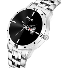 Men’s Black Dial Black Strap Wrist Watch