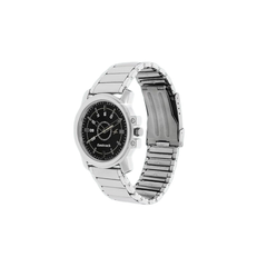 Men’s Premium Analog Watch | Stylish Black Dial Stainless Steel Wrist Watch