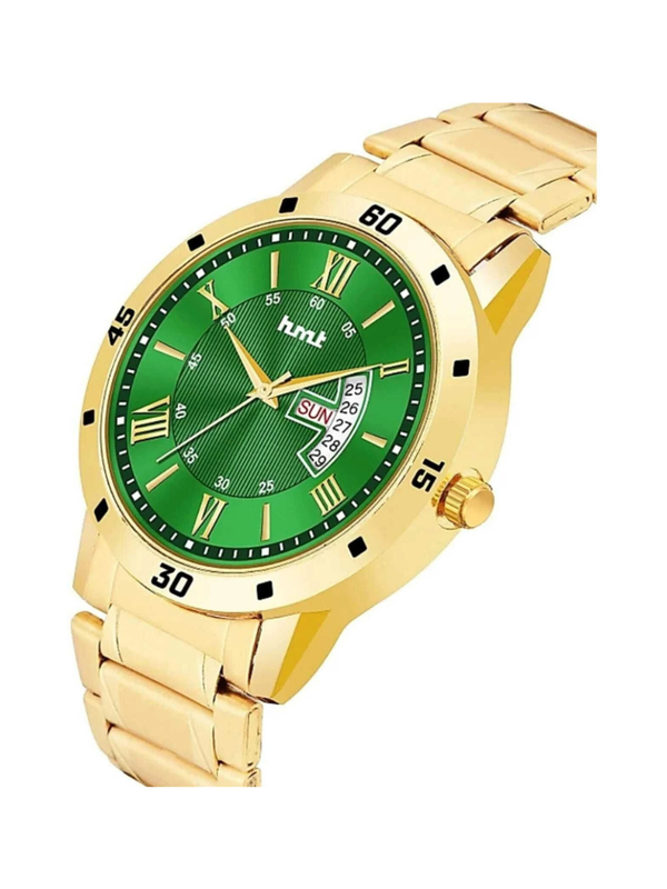Premium Gold Chain Green Dial Watch