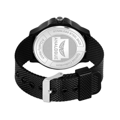Boys Black Dial Silicone Strap Wrist Watch