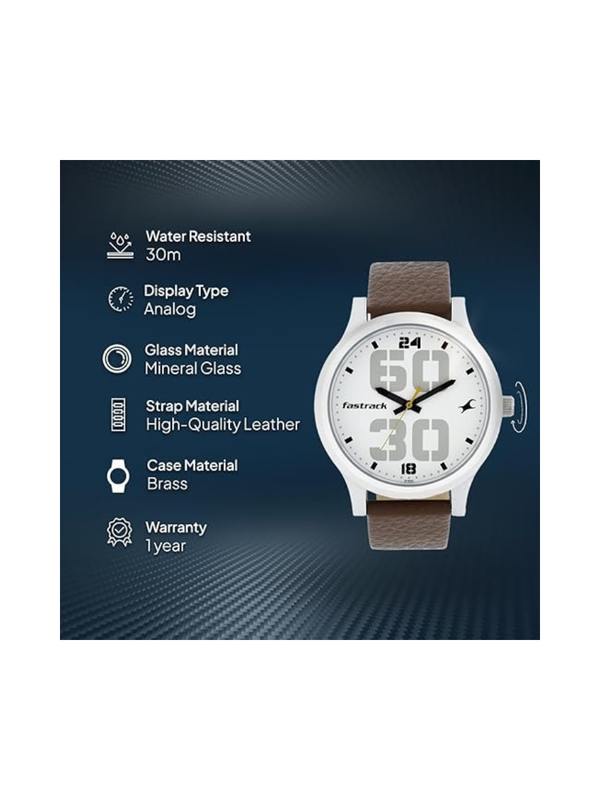 Men’s Premium Analog Watch | Stylish Stainless Steel Wrist Watch for Casual & Formal Wear