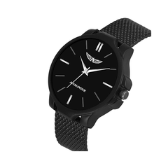 Boys Black Dial Silicone Strap Wrist Watch