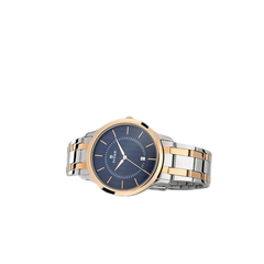 Men’s Black Leather Strap Analog Watch | Premium White Dial Elegant Wrist Watch