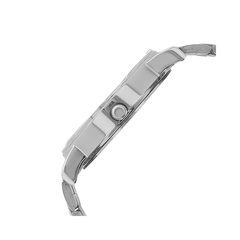 Men’s Silver Stainless Steel Analog Watch | Premium Blue Dial Stylish Wrist Watch