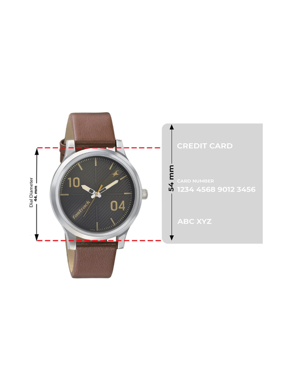 Men’s Premium Analog Watch | Stylish Stainless Steel Wrist Watch for Everyday & Formal Wear