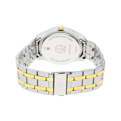Men’s Silver Dial Metal Strap Wrist Watch