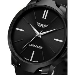 Boys Black Dial Silicone Strap Wrist Watch