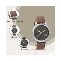 Men’s Premium Analog Watch | Stylish Stainless Steel Wrist Watch for Everyday & Formal Wear