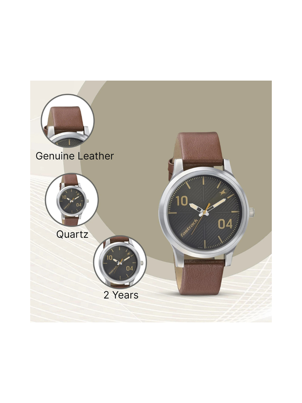 Men’s Premium Analog Watch | Stylish Stainless Steel Wrist Watch for Everyday & Formal Wear