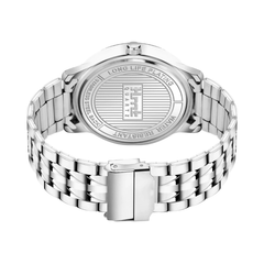 Men’s Black Dial Black Strap Wrist Watch
