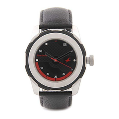 Men’s Brown Leather Strap Analog Watch | White Dial Premium Classic Wrist Watch