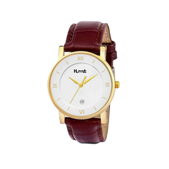 Men’s Silver Dial Metal Strap Wrist Watch