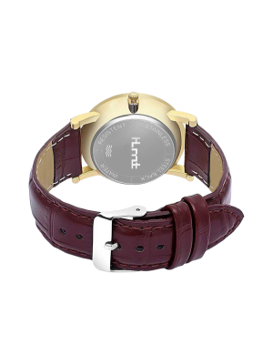 Men’s Silver Dial Metal Strap Wrist Watch
