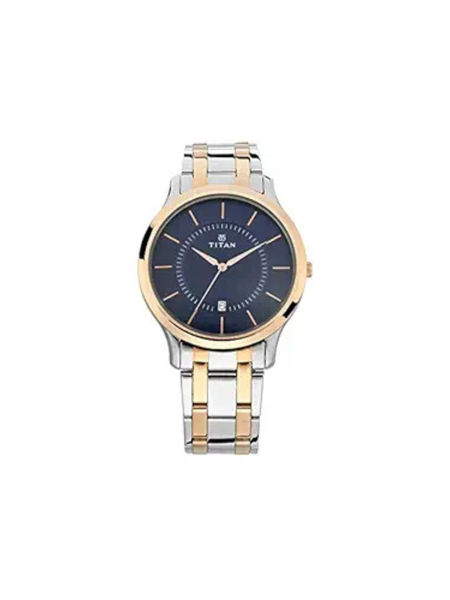 Men’s Black Leather Strap Analog Watch | Premium White Dial Elegant Wrist Watch