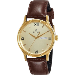 Men’s Black Dial Metal Strap Wrist Watch