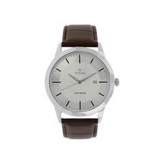 Men’s Blue Dial Metal Strap Wrist Watch
