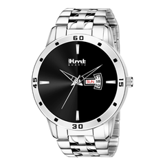 Men’s Black Dial Black Strap Wrist Watch