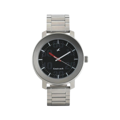 Men’s Brown Leather Strap Analog Watch | White Dial Premium Classic Wrist Watch