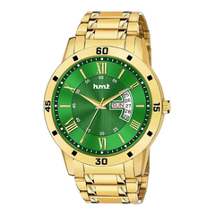 Premium Gold Chain Green Dial Watch