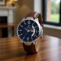 Luxury Formal Leather Strap Watch for Men
