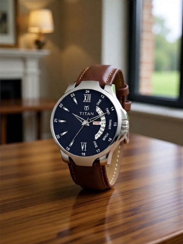 Luxury Formal Leather Strap Watch for Men